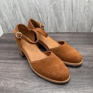 Patina Footwear Heeled Mary Janes – Toffee – Women’s US 8.5 Shoes